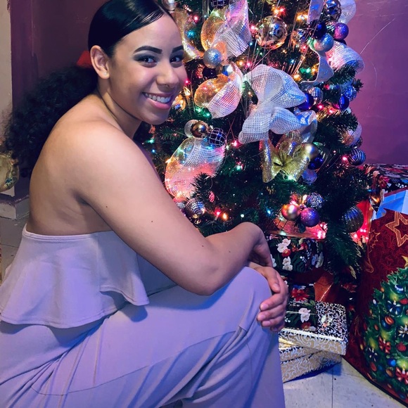 Purple jumpsuit! - Picture 2 of 3